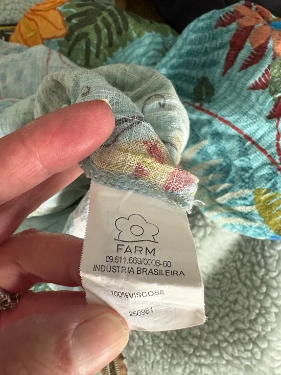 Farm Rio Floral blouse - Picture 9 of 10